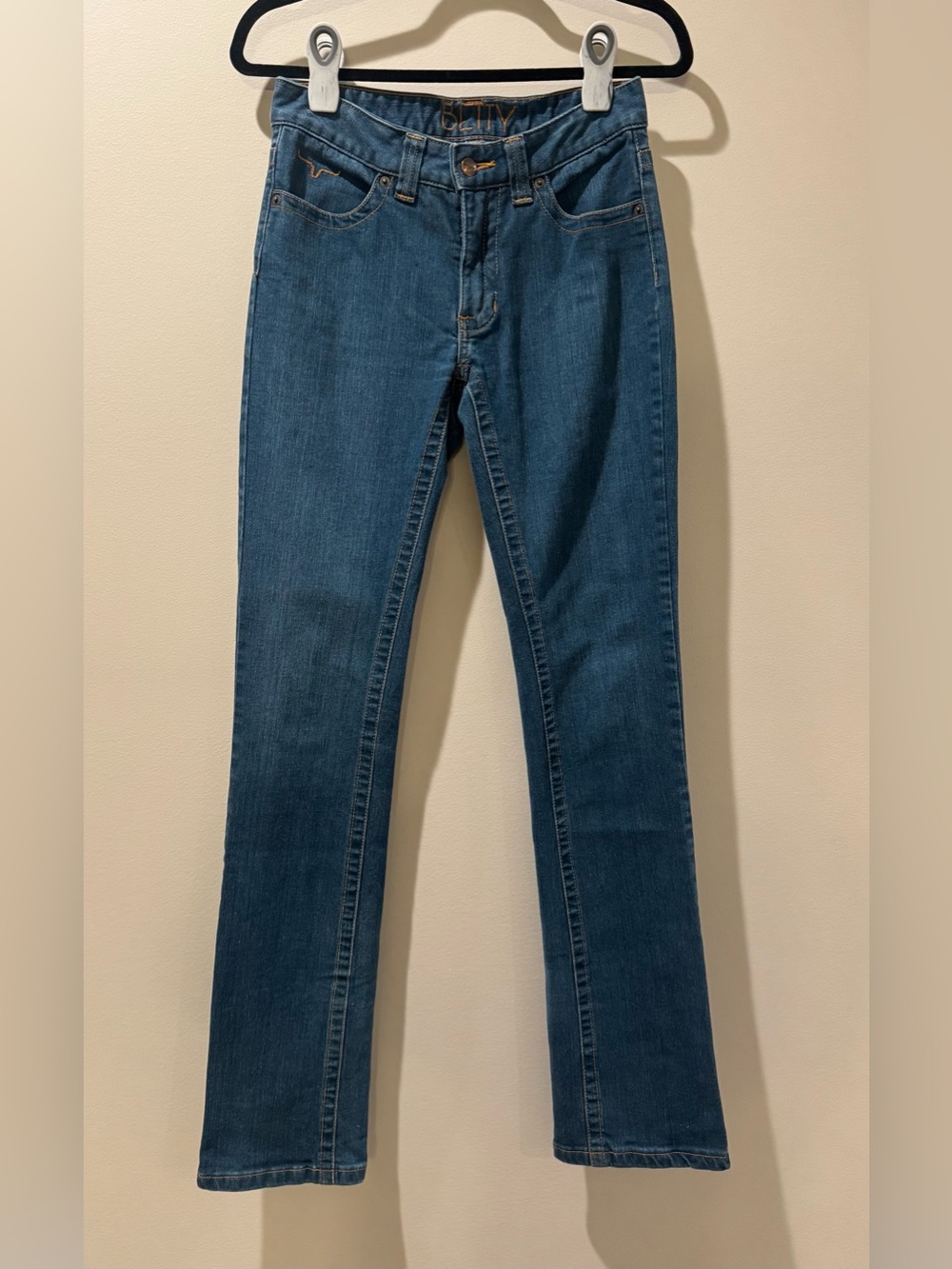 Kimes Ranch Betty Jeans Size 2x34 (Altered) Mid Rise Fitted Bootcut Western Deni